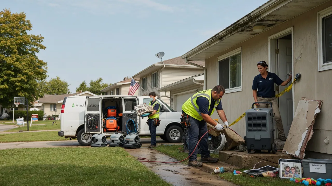 Water Damage Restoration in Marshes Siding, KY near me